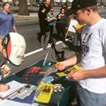 Ambassador Adam workin' it at @SundayStreets - stop by and say 'hi'! Plus sign up for $35 to get an "I walk SF" t-shirt #sf #igerssf #instagood #walk #volunteers