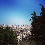 Gardeners' view seen on Reaching for San Francisco's Rooftops #walk